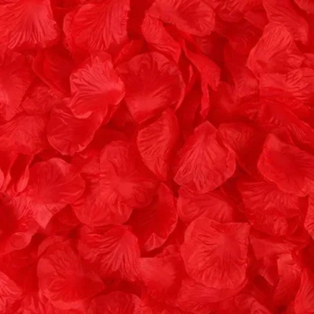 Artificial Fake Rose Petals Colorful Simulation Silk Rose Petal Valentines Day Wedding Party Romant 11