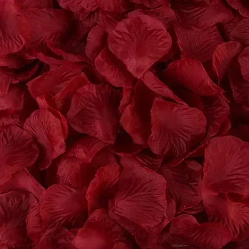 Artificial Fake Rose Petals Colorful Simulation Silk Rose Petal Valentines Day Wedding Party Romant 15