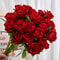 Artificial Red Roses, Realistic Fake Rose Branch for Wedding Home Decor, Roses Artificial Flowers for Floral Arrangement