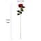 Artificial Red Roses, Realistic Fake Rose Branch for Wedding Home Decor, Roses Artificial Flowers for Floral Arrangement