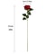 Artificial Red Roses, Realistic Fake Rose Branch for Wedding Home Decor, Roses Artificial Flowers for Floral Arrangement