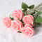 Artificial Red Roses, Realistic Fake Rose Branch for Wedding Home Decor, Roses Artificial Flowers for Floral Arrangement