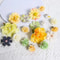 Artificial Flowers, Silk Rose Fake Flowers, Wedding Decoration, DIY Craft Garland, Bouquet Accessory for Home Room