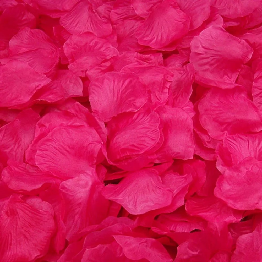 Multicolor Artificial Fake Rose Red Roses Silk Fake Flowers Petals For Valentines Day Wedding Party 11