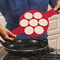 Silicone Pancake Maker Nonstick Cake Molds Egg Ring Pan Flip Tool Pastry Mat Egg Frying Machine For 1