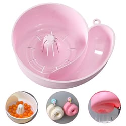 automatic vegetable and fruit washer spinner bowls, multipurpose rinse drain basket for kitchen sink, easy cleaning