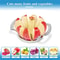 Stainless Steel Apple Slicer Fruit Cutter Frosted Handle Blade Sharp Divider Vegetable Corer Peeler 3