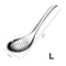 Stainless Steel Strainer Spoon, Skimmer Slotted Spoon, Kitchen Colander, Spaghetti Drain Spoon, Pepper Strainer for Food