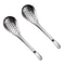 Stainless Steel Strainer Spoon, Skimmer Slotted Spoon, Kitchen Colander, Spaghetti Drain Spoon, Pepper Strainer for Food