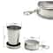 Stainless Steel Folding Cup Camping Cookware Retractable Cup Teacups Teaware Camp Utensils Tablewar 2