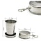 Stainless Steel Folding Cup Camping Cookware Retractable Cup Teacups Teaware Camp Utensils Tablewar 2