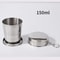 Stainless Steel Folding Cup Camping Cookware Retractable Cup Teacups Teaware Camp Utensils Tablewar 6