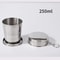 Stainless Steel Folding Cup Camping Cookware Retractable Cup Teacups Teaware Camp Utensils Tablewar 7