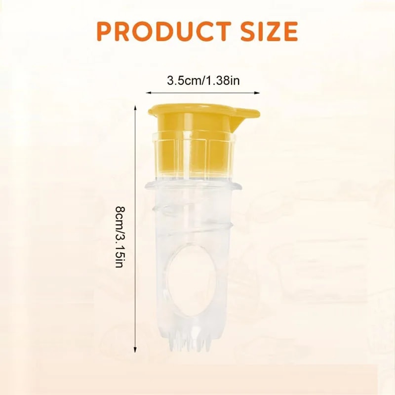 Manual Lemon Squeezer Portable Handheld Lime Juicer With Lid ScrewTop Lemon Squeezer Manual Juicer 5