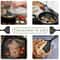 Silicone Spatula Turner, Heat Resistant Non-Stick Pancake Spatula, Turner for Eggs, Fish, Pizza, Wide and Thin Pancakes