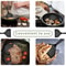 Silicone Spatula Turner, Heat Resistant Non-Stick Pancake Spatula, Turner for Eggs, Fish, Pizza, Wide and Thin Pancakes