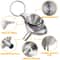 Stainless Steel Kitchen Funnels Set For Filling Bottles Vinegar Spice Essential Oil Funnels For Kit