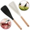 Silicone Spatula Cooking Spoon With Wooden Handles Nonstick Baking Spatulas Multifunction Mixing Sp 0