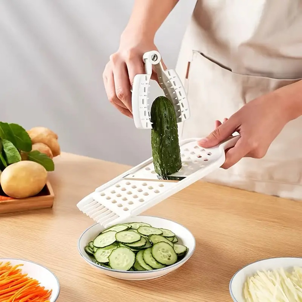 Vegetable Slicer Guard Plastic Finger Protector For Slicing Shredding Chopping Safety Clip For Hand 4