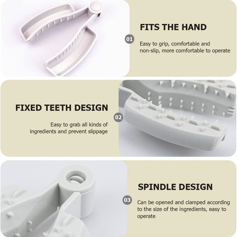 Vegetable Slicer Guard Plastic Finger Protector For Slicing Shredding Chopping Safety Clip For Hand 5