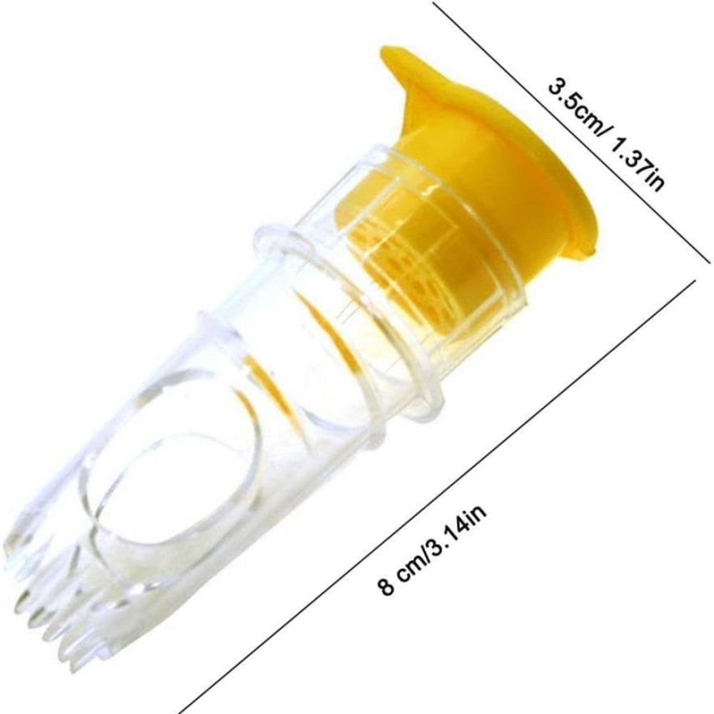 Portable Lemon Squeezer Reusable Plastic Juices Reamer Lightweight Manual Juices Reamer With Builti 5