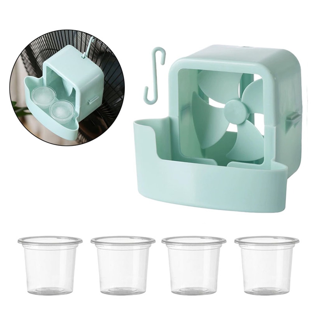 Electric Fan Cooling Storage Box Hanging Fan Cooling Tool Cup Household Cooling Box Fan Cooler Refr