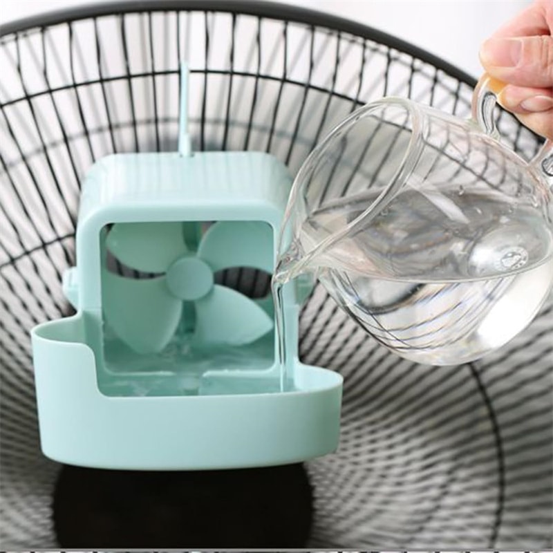 Electric Fan Cooling Storage Box Hanging Fan Cooling Tool Cup Household Cooling Box Fan Cooler Refr