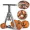 Stainless Steel Manual Nut Opener, Walnut Cracker, Adjustable Screw Mechanism for All Nuts, Durable Kitchen Gadget, Easy
