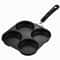 Cast Iron NonStick Omelette Pan Pancake Burger Cooker Ideal For Gas Electric Stoves MultiBurner De 0