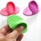 Silicone Insulated Finger Covers for Oven and Microwave, High Temperature Resistant Thickened Insulated Gloves Mat Gift
