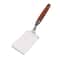 Stainless Steel Spatula With Wooden Handle Steak Griddle Spatula For Turning Serving Egg BBQ Burger 5