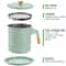 Bacon Grease Container With Strainer Stainless Steel Oil Filter Pot Cooking Oil Storage Pot With St 2