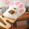 Single Microwave Insulated Glove Cute Cat Paw Baking Glove Anti Scalding Anti Slip Thickened Heat R 5
