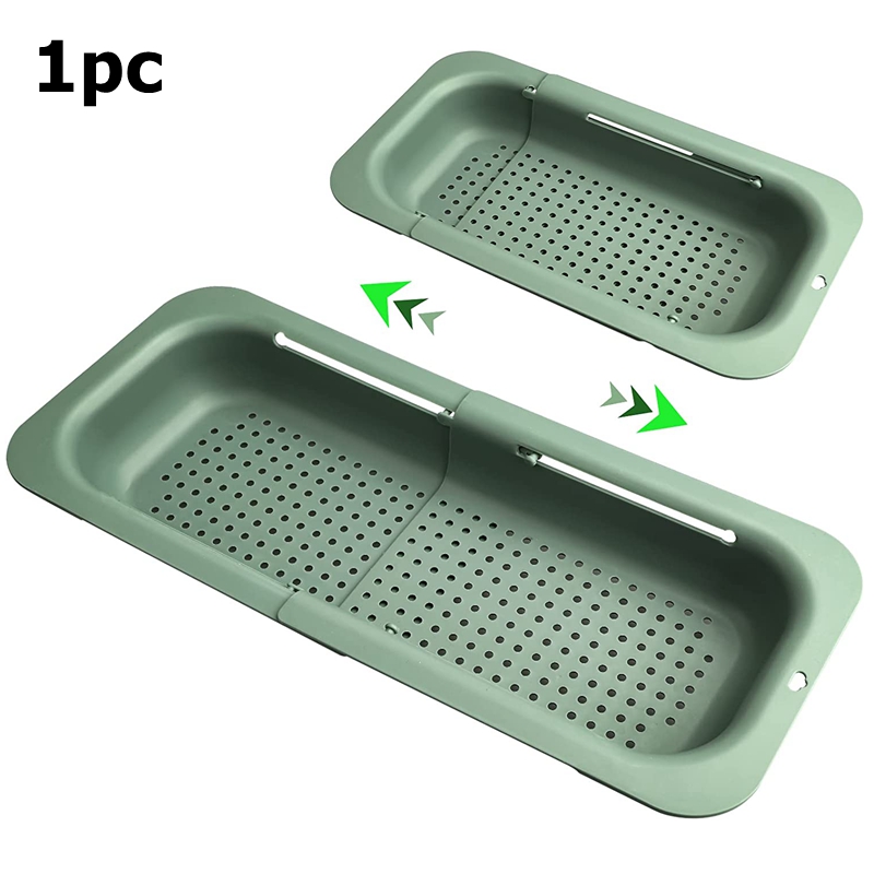 Home Colander Over the Sink, Kitchen Sink Strainer Basket, Collapsible Colander for Vegetables Fruits Pasta
