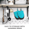 Kitchen Oven Gloves, High Heat Resistant Mitts, Non-Slip Grip, Short Mitts for BBQ, Baking, Cooking, Easy to Hang