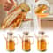 Glass Oil Pot, Kitchen Household Seasoning Bottle, Stainless Steel Hanging Oil Tank, Glass Oil Container for Easy
