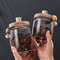 Glass Sealed Containers For Grain Coffee Beans Spice Jars With Spoon Moistureproof Storage Jar Kitc 2