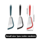 Stainless Steel Fish Frying Spatula, Edge-Wrapped Fish Flipping Spatula, Silicone Spatula for Steak Frying and Kitchen