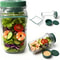 The Original Salad Pod LeakProof Portable Pod Jar Salad Jar With Side Opening Dressing Cup Perfect 0
