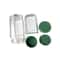The Original Salad Pod LeakProof Portable Pod Jar Salad Jar With Side Opening Dressing Cup Perfect 6
