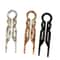 Fashion Design Hair Bun U-Shaped Hair Sticks, Acetate Clip Hairpins, Sweet Hair Accessories for Women, Meatball Head