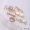 Metal Charms Watch Band Decoration Ring Apple Diamond Ornament For IWatch Bracelet Silicone Strap J