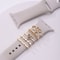 Metal Charms Watch Band Decoration Ring Apple Diamond Ornament For IWatch Bracelet Silicone Strap J