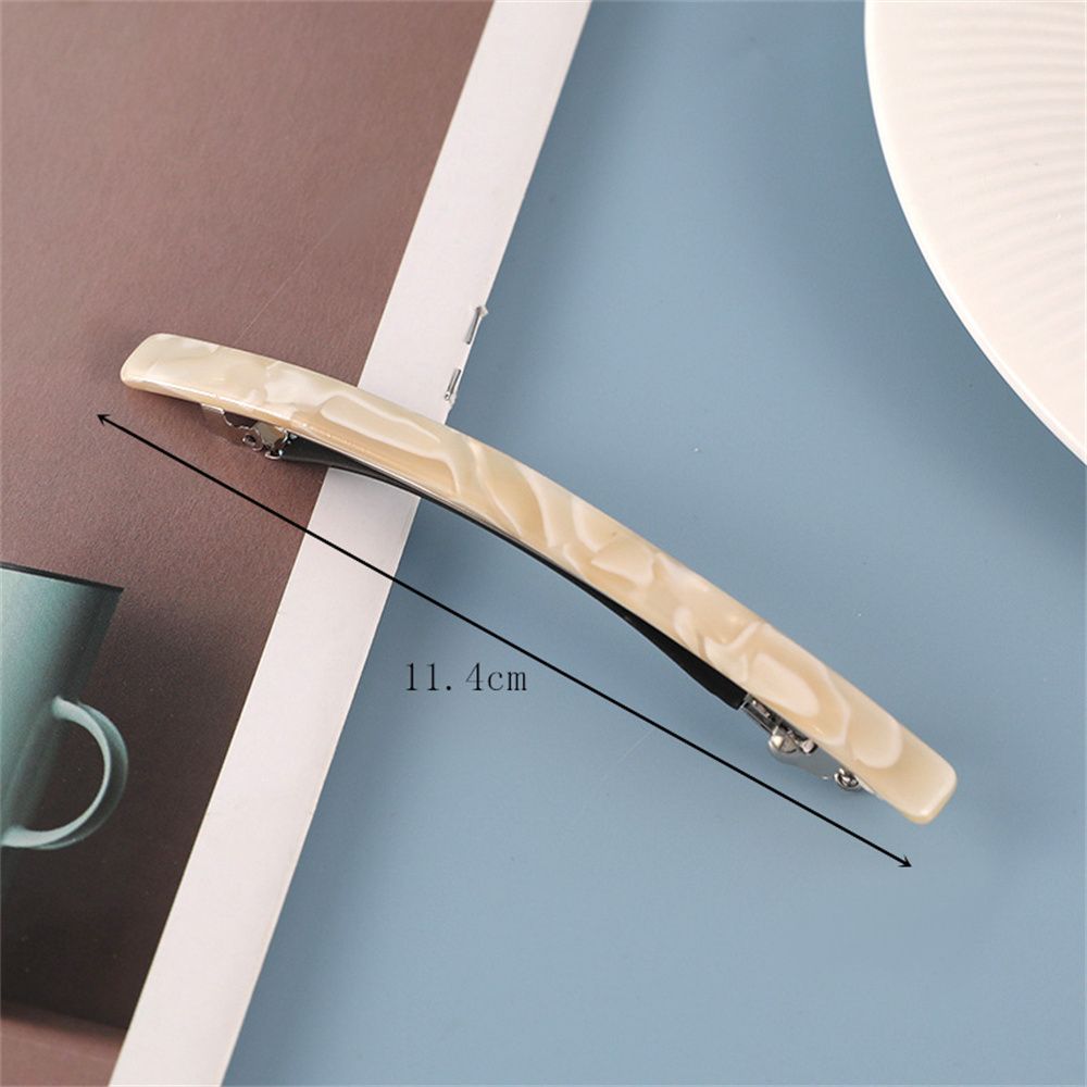 Geometric Leopard Acetate Hair Pin, Hair Clips for Gifts, Long Gifts Hair Accessories, Stylish Hairpins, Elegant Barrett