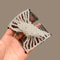 Plastic Pearl Elastic Hairpin Butterfly Fancy Clip Double Side Bun Rhombus Combs Hair Styling Tool 9