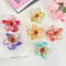 Egg Flower Hair Clips, Colorful Plastic Flower Shape Headwear, Fashion Shark Clip Claw for Vacationhair
