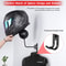 Motorcycle Helmet Rack Wall Mount Rotation Helmet Holder With Hooks Ideal For Coats Caps Bike Rugby 1