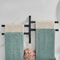 Swivel Bathroom Towel Rail Multifunctional Space Aluminium Wall Towel Holder NoDrill Towel Rack For 4