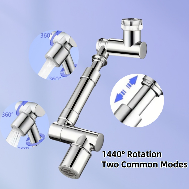 Universal Rotation Extender Faucet Aerator Splash Filter Kitchen Washbasin Faucets Bubbler Nozzle T 2