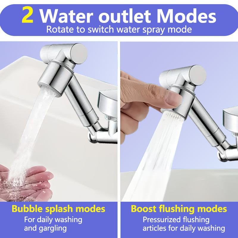 Universal Rotation Extender Faucet Aerator Splash Filter Kitchen Washbasin Faucets Bubbler Nozzle T 3